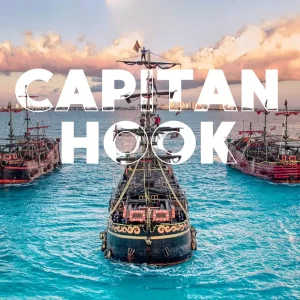 Capitan Hook PROMO 2X1 Cena de POLLO - Show EN VIVO Barco Pirata