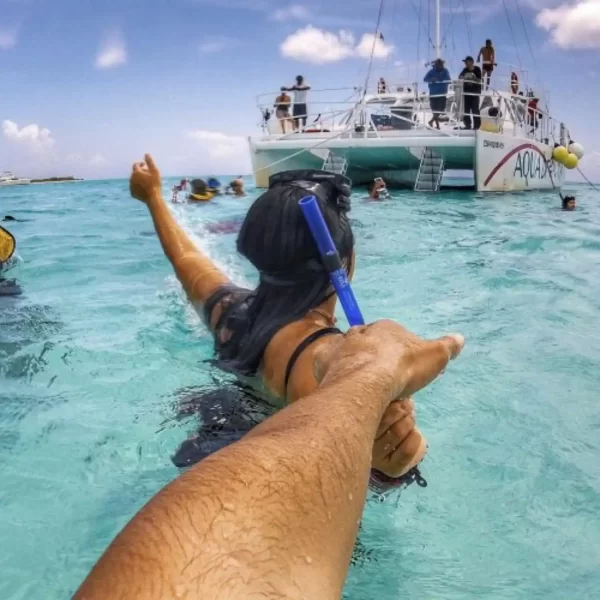 Cozumel el Cielo VIP Tour en Catamarán Todo Incluido - Imagen 11