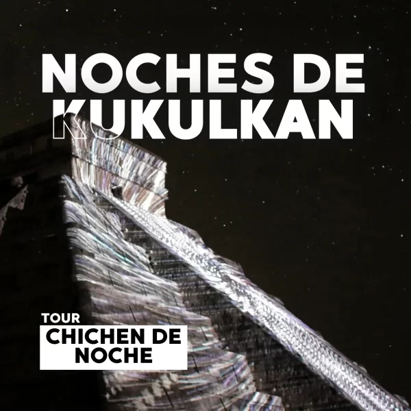 Noches de KUKULCAN - Espectáculo de Luces en CHICHEN ITZA - Show Nocturno