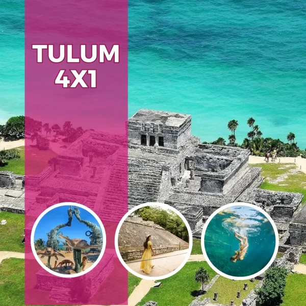 Tulum 4x1 Clasico 4 Actividades en Dia Completo - Mayab Travel - Imagen 2
